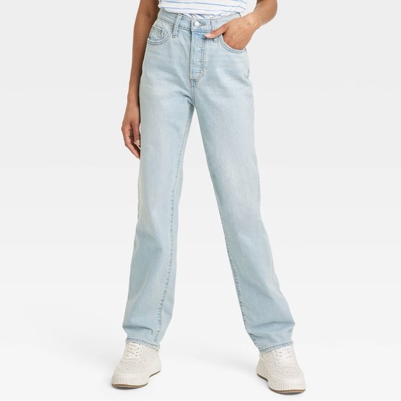 Universal Thread High-Rise 90's Straight Jeans, NWT - Picture 3 of 6